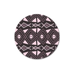 Abstract Pattern Geometric Backgrounds Magnet 3  (round) by Eskimos