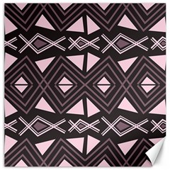 Abstract Pattern Geometric Backgrounds Canvas 12  X 12  by Eskimos