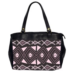 Abstract Pattern Geometric Backgrounds Oversize Office Handbag (2 Sides) by Eskimos