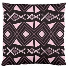 Abstract Pattern Geometric Backgrounds Large Cushion Case (one Side) by Eskimos