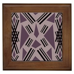 Abstract pattern geometric backgrounds   Framed Tile