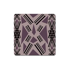 Abstract pattern geometric backgrounds   Square Magnet