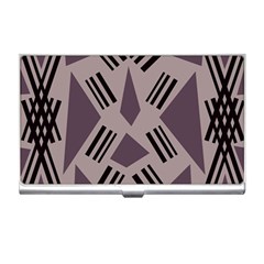 Abstract pattern geometric backgrounds   Business Card Holder