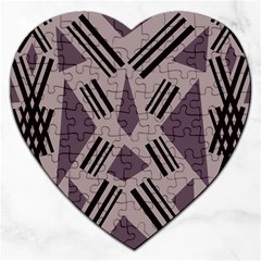 Abstract pattern geometric backgrounds   Jigsaw Puzzle (Heart)