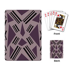 Abstract pattern geometric backgrounds   Playing Cards Single Design (Rectangle)