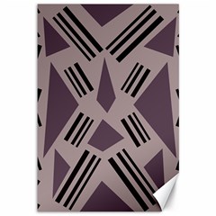 Abstract pattern geometric backgrounds   Canvas 12  x 18 