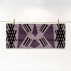 Abstract pattern geometric backgrounds   Hand Towel