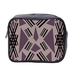 Abstract Pattern Geometric Backgrounds   Mini Toiletries Bag (two Sides) by Eskimos