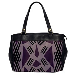 Abstract pattern geometric backgrounds   Oversize Office Handbag