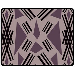 Abstract Pattern Geometric Backgrounds   Fleece Blanket (medium)  by Eskimos