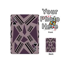 Abstract pattern geometric backgrounds   Playing Cards 54 Designs (Mini)