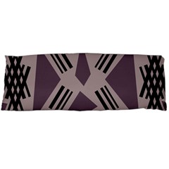 Abstract pattern geometric backgrounds   Body Pillow Case (Dakimakura)