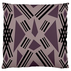 Abstract pattern geometric backgrounds   Large Cushion Case (Two Sides)