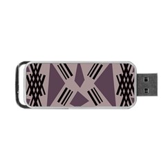 Abstract Pattern Geometric Backgrounds   Portable Usb Flash (two Sides) by Eskimos