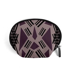 Abstract pattern geometric backgrounds   Accessory Pouch (Small)