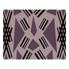 Abstract pattern geometric backgrounds   Double Sided Flano Blanket (Large) 