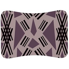 Abstract pattern geometric backgrounds   Velour Seat Head Rest Cushion