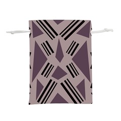 Abstract pattern geometric backgrounds   Lightweight Drawstring Pouch (L)