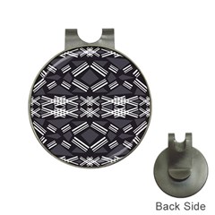 Abstract Pattern Geometric Backgrounds  Hat Clips With Golf Markers by Eskimos