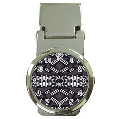 Abstract Pattern Geometric Backgrounds  Money Clip Watches by Eskimos