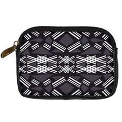 Abstract Pattern Geometric Backgrounds  Digital Camera Leather Case by Eskimos