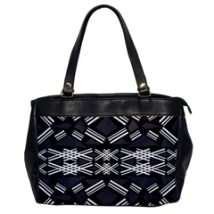 Abstract Pattern Geometric Backgrounds  Oversize Office Handbag by Eskimos