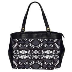 Abstract Pattern Geometric Backgrounds  Oversize Office Handbag (2 Sides) by Eskimos