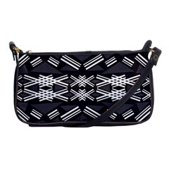 Abstract Pattern Geometric Backgrounds  Shoulder Clutch Bag by Eskimos