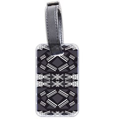 Abstract Pattern Geometric Backgrounds  Luggage Tag (two Sides) by Eskimos