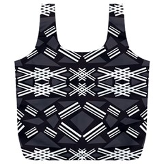 Abstract Pattern Geometric Backgrounds  Full Print Recycle Bag (xxl) by Eskimos