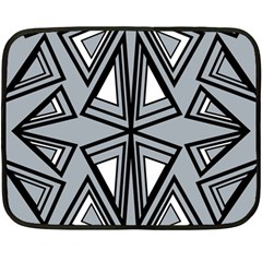 Abstract Pattern Geometric Backgrounds   Fleece Blanket (mini) by Eskimos