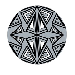 Abstract Pattern Geometric Backgrounds   Mini Round Pill Box (pack Of 3) by Eskimos