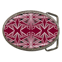 Abstract Pattern Geometric Backgrounds  Belt Buckles by Eskimos