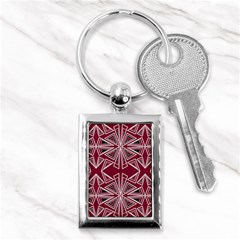 Abstract Pattern Geometric Backgrounds  Key Chain (rectangle) by Eskimos