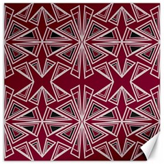 Abstract Pattern Geometric Backgrounds  Canvas 12  X 12  by Eskimos