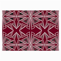 Abstract Pattern Geometric Backgrounds  Large Glasses Cloth (2 Sides) by Eskimos