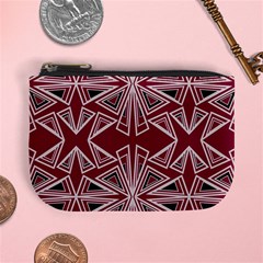 Abstract Pattern Geometric Backgrounds  Mini Coin Purse by Eskimos