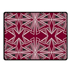 Abstract Pattern Geometric Backgrounds  Double Sided Fleece Blanket (small)  by Eskimos