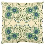 Folk flowers print Floral pattern Ethnic art Standard Flano Cushion Case (One Side) Front