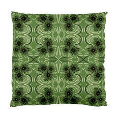 Folk Flowers Print Floral Pattern Ethnic Art Standard Cushion Case (one Side) by Eskimos