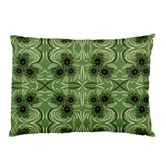 Folk Flowers Print Floral Pattern Ethnic Art Pillow Case (two Sides) by Eskimos