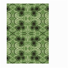 Folk Flowers Print Floral Pattern Ethnic Art Large Garden Flag (two Sides) by Eskimos