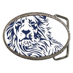 Head Art-lion Drawing Belt Buckles by Jancukart