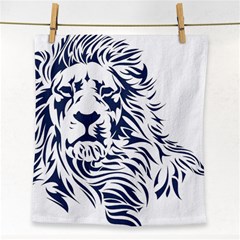 Head Art-lion Drawing Face Towel