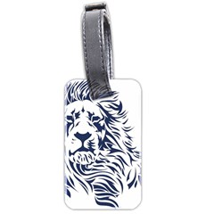 Head Art-lion Drawing Luggage Tag (two Sides)