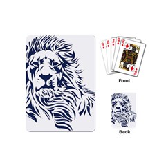 Head Art-lion Drawing Playing Cards Single Design (mini)