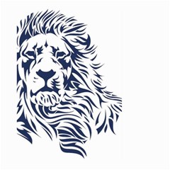 Head Art-lion Drawing Large Garden Flag (two Sides)