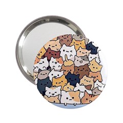 Cat-kitten 2 25  Handbag Mirrors