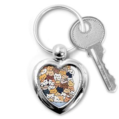 Cat-kitten Key Chain (heart)