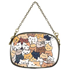 Cat-kitten Chain Purse (two Sides)